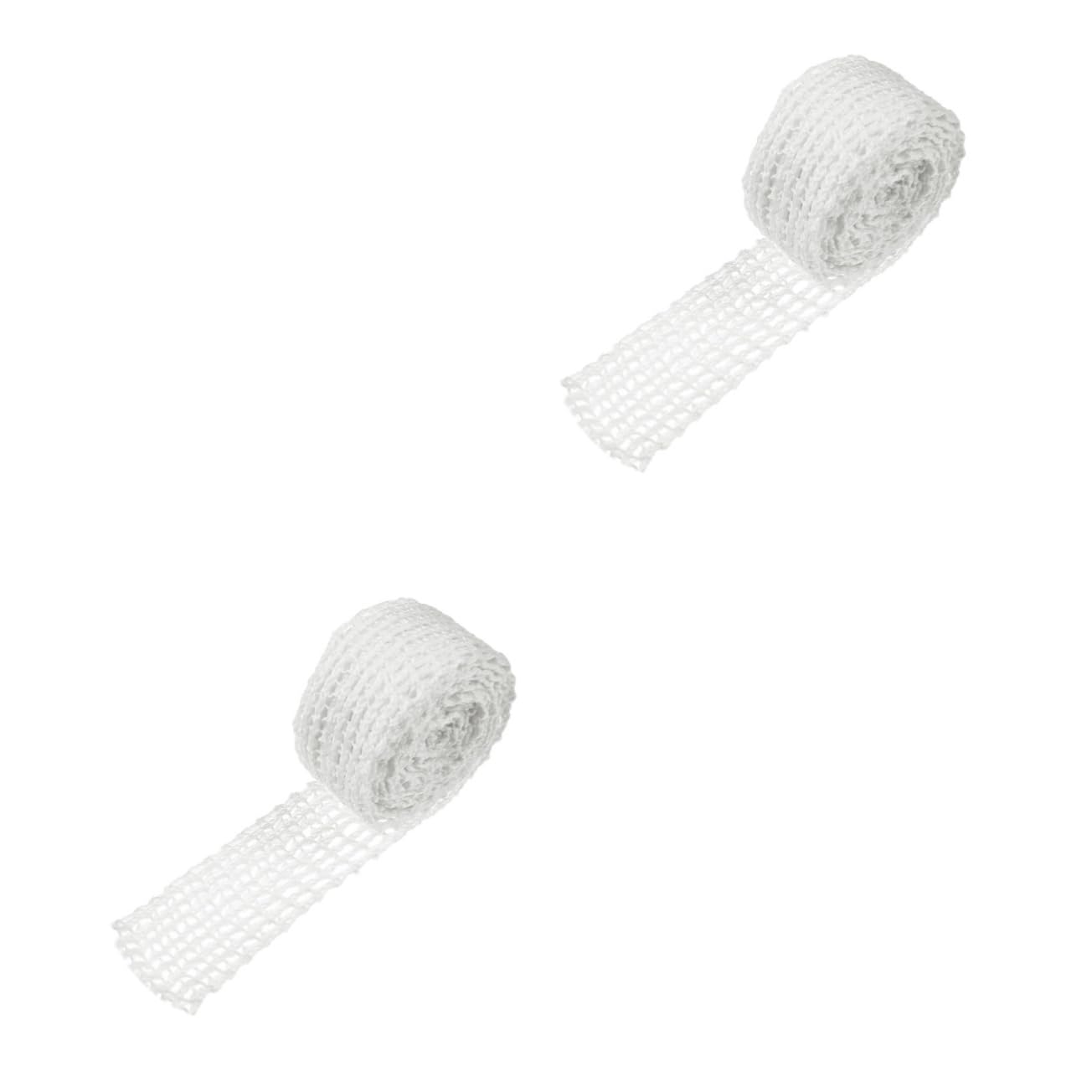 Cabilock 2st Netz Elastisches Fleisch Grill Schweinefleisch Fleisch Kochen Metzgerschnur Zum Kochen Wurst Seil Mit Schweinesauce Fleisch Metzger Schnur Grillwerkzeuge Kochzubehör Garn Weiß