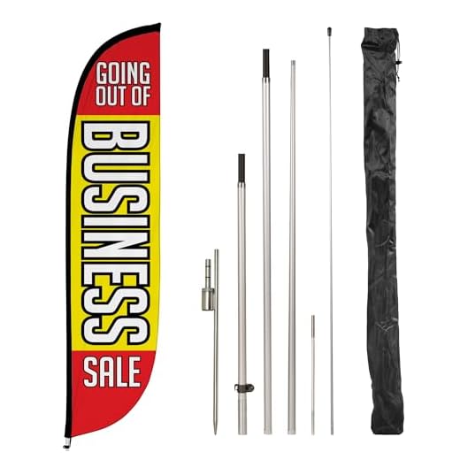 Feather Flag Pole Kit with Spike