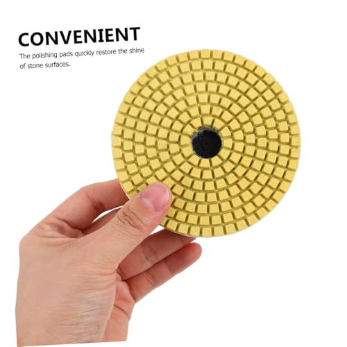 Disques de polissage diamantés meuleuse kit ponceuse pierre naturelle marbre