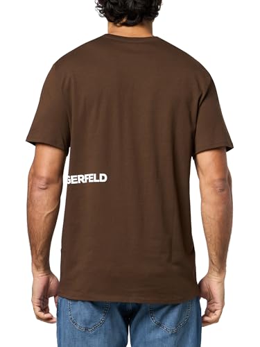 Image of Karl Lagerfeld Men's Crewneck Short Sleeve Graphic Design Relaxed Fit T-Shirt