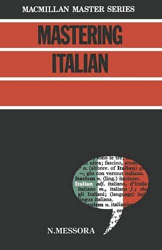 Buy Mastering Italian (Palgrave Master Series) Book Online at Low ...