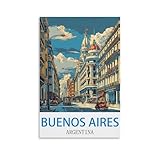 1000-teiliges Puzzle Buenos Aires Argentinien, Papierpuzzle mit 1000 Teilen, Lernspielzeug für Erwachsene und Kinder, Familienspiel zum Entspannen, 26 x 38 cm