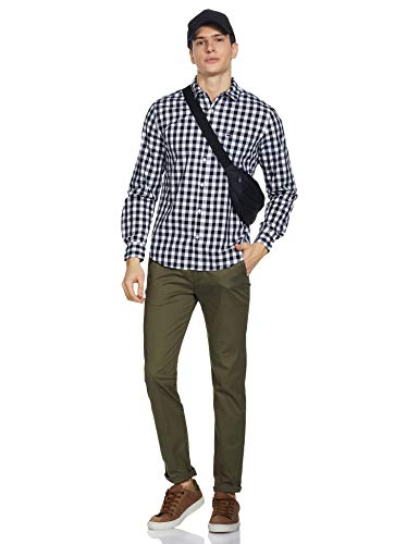 Image of United Colors of Benetton Men's Cotton Slim Fit Shirt