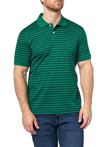 Image of Tommy Hilfiger Mens Short Sleeve Casual Polo Shirts in Regular Fit with Liquid Cotton