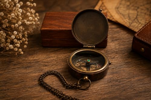 Brújula personalizada para novio, brújula para hombre con grabado, regalo de cumpleaños para novio miniatura 4