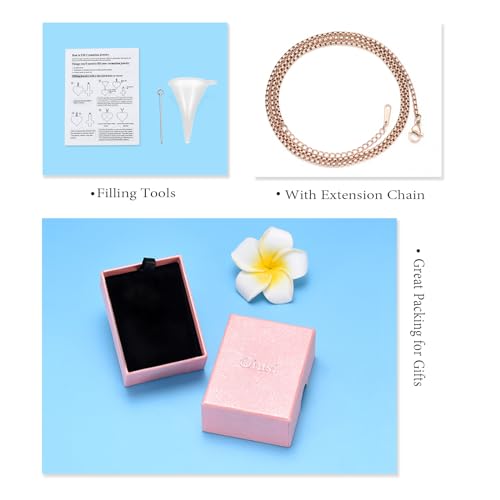 Joias de cremação para animais de estimação para cinzas para cães/gatos e patas de aço inoxidável me