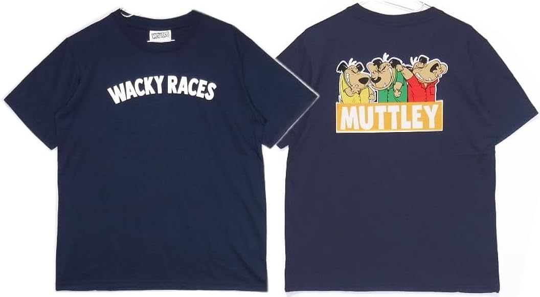 Amazon.co.jp: Wacky Races チキチキマシン猛レース Tシャツ Lサイズ 
