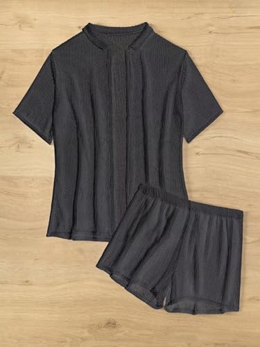 Women's Sheer Mesh Bathing Suit Triangle Halter Swimsuit Bikini Set Cover Up4