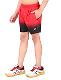 Vector X Kid’s OKS-233 100% Polyester Running Shorts Cherry RED
