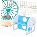 BESPORTBLE PVC Hamster Tunnel Maze Tubes Hideout Toy for Hamsters Chinchillas Gerbils Small Pet Plaything
