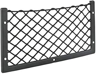 xinxiu Car Storage Bag Black Mesh Organizer Net Elastic Nylon 36×18 cm Plastic Metal frame smartphone holder Container for children's luggage for V-W T5 T6 Caravan Yacht Home (1 Pack)