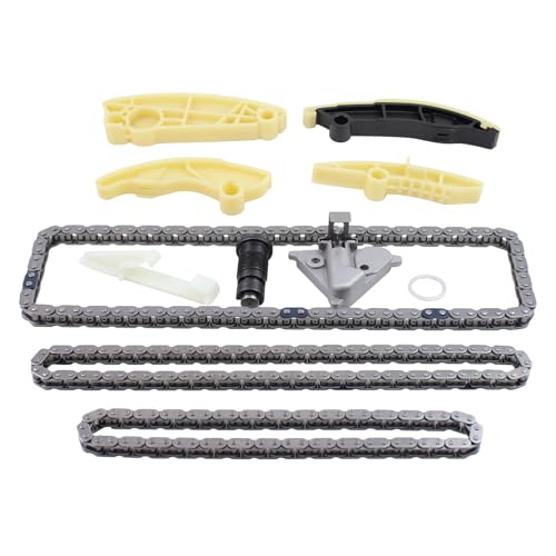 HouYeen Timing Chain Kit for Ja-guar E F Pace X540 X761 XE X760 XF X260 Lan-d Ran-ge Ro-ver Evoque L538 L551 L538 L494 L560 Defender L663 Discovery L550 L462 2.0 D SD4 TD4 AWD