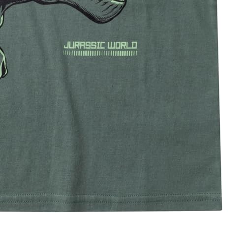 Image of Jurassic World Universal Boys 2 Piece Short Sleeve T-Shirt and Shorts Set for Big Kids