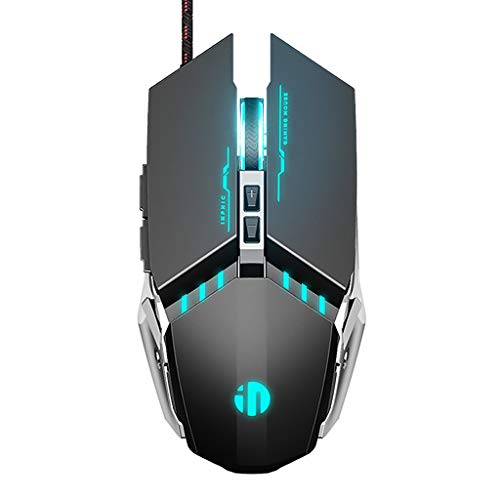 Caralin 9FF601314-CB_TAIYANBESTT Wired Macro Programming Metal Mechanical Mouse Led Breathing Light Gaming Mouse Wired Cursor thumb #4
