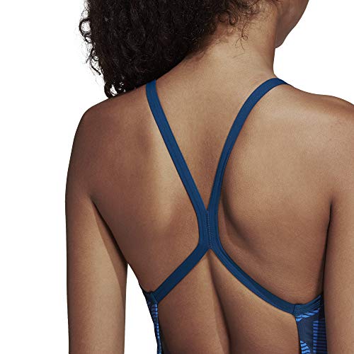 Adidas Women Swimming Allover Print Swimsuit Beach Pool Training Swimwear (Eu 34 - Uk 30'' - Usa 30'') #TOP6