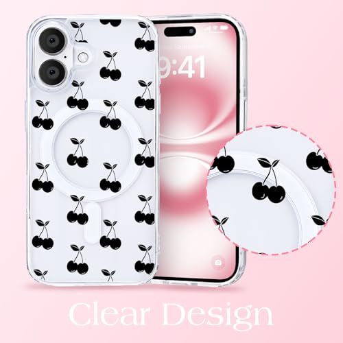 Coque MagSafe iPhone 17 Pro Max antichoc transparente et grip TPU