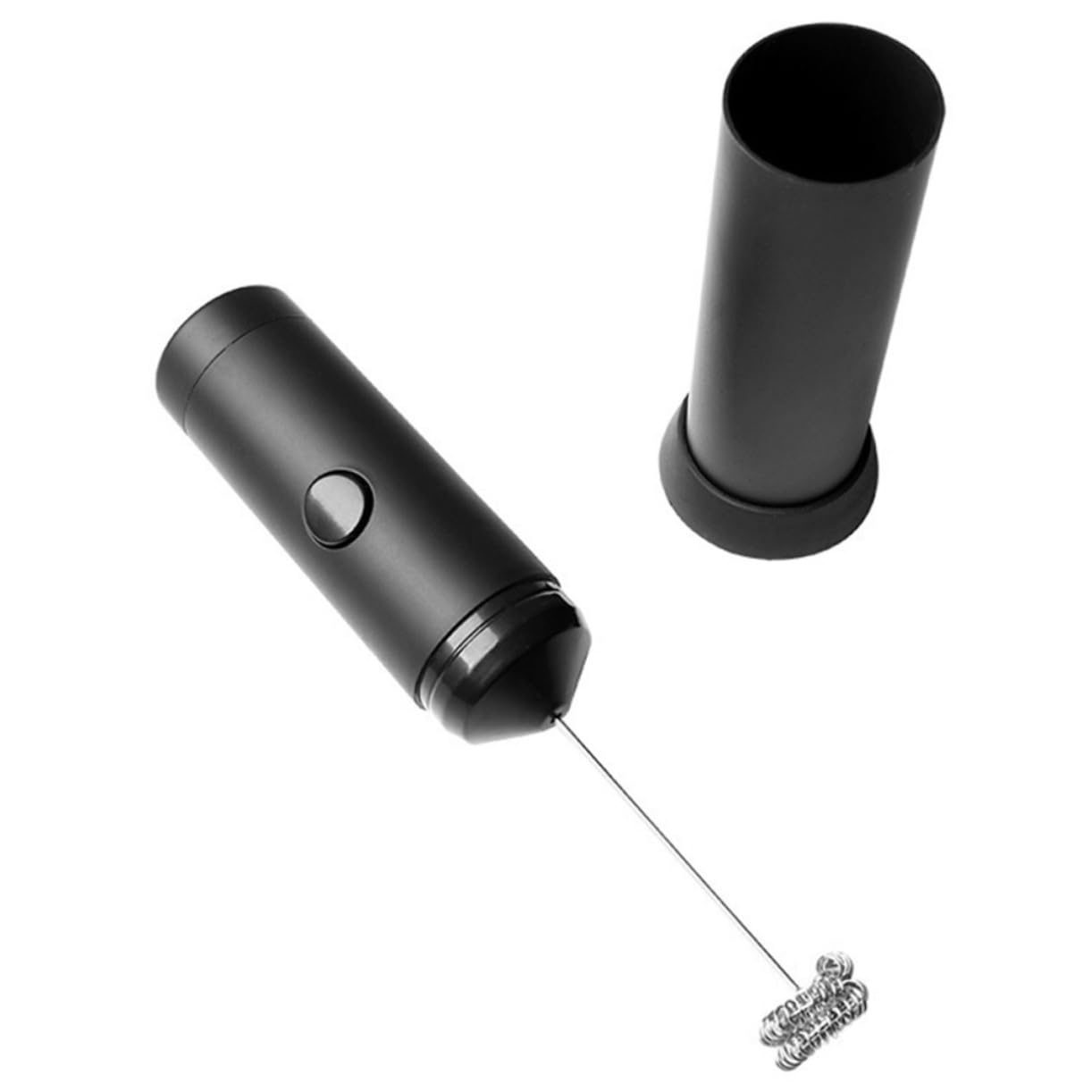 HOLIDYOYO Handheld Electric Frother Mixer Portable Foam Maker for Latte Art Cream Mixing and Whisking Food-grade Ergonomic Design Battery Operated