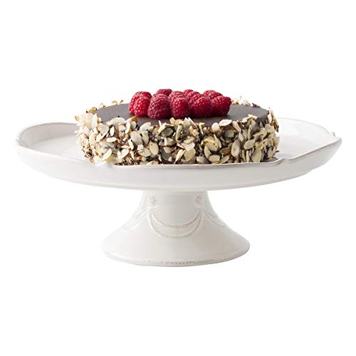 Juliska Berry & Thread Whitewash 14\" Cake Stand - Thumbnail 3