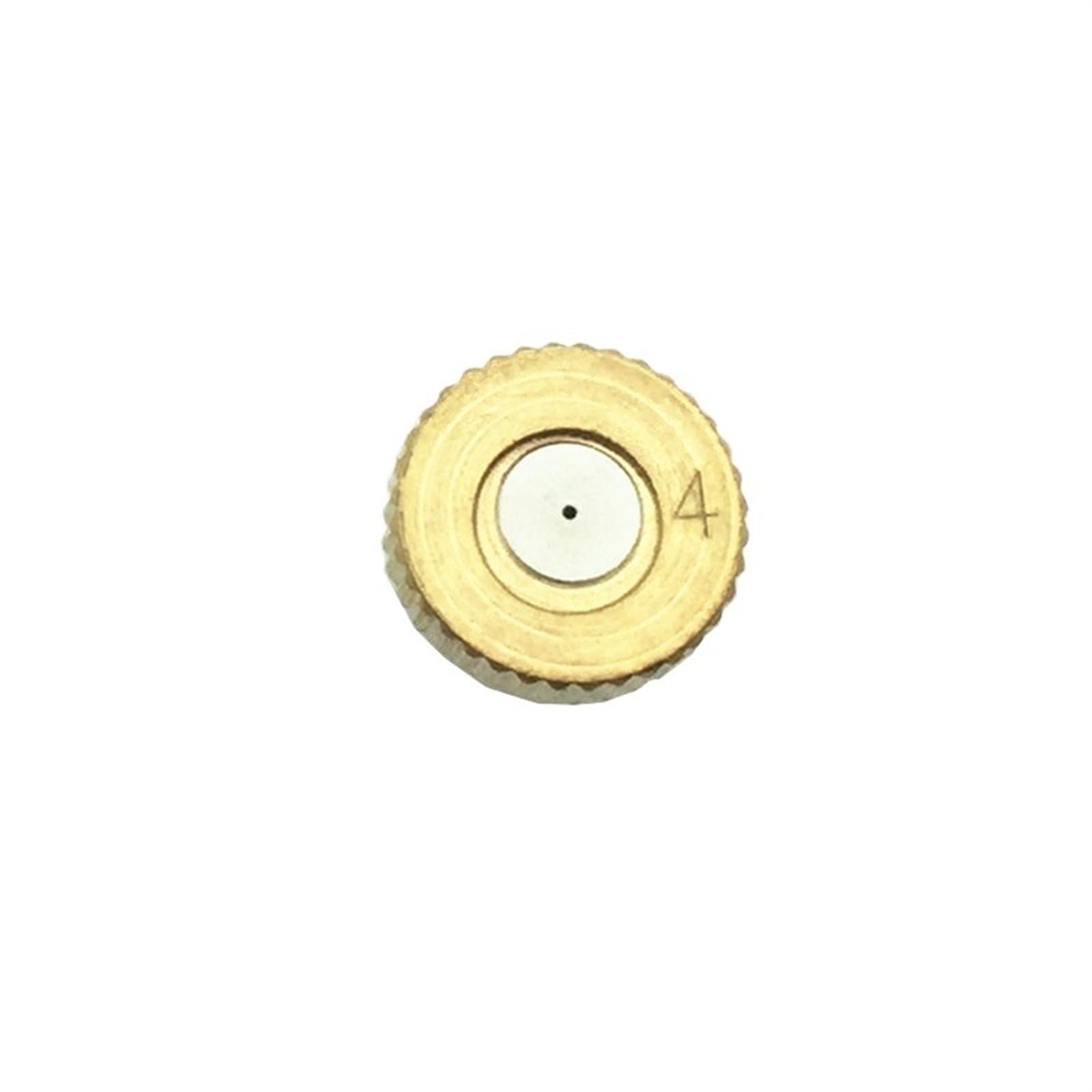 Brass Mister Nozzles 20Pcs Water Spray Nozzle Sprinklers Misting Cooling Mister for Humidification and(0.4mm Orifice)