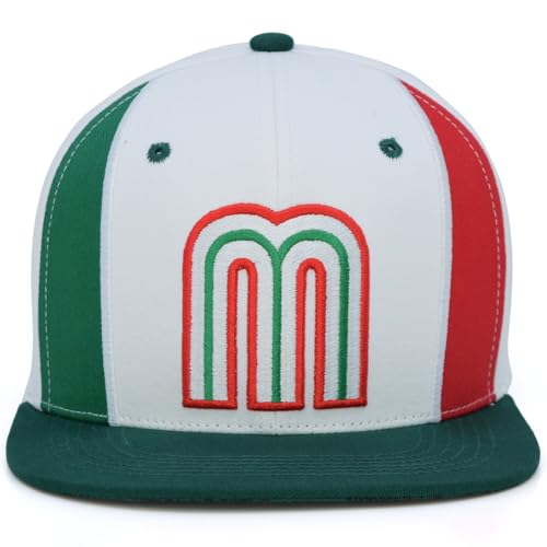 Gorra Snapback Bordado 3D Bandera México Talla M miniatura 1