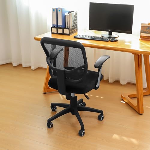 Image of FORCHEER Office Chair Replacement Seat Cover Black Stretch Velvet Deak Chair Seat Cushion Cover 20x20inch 1 Piece Washable