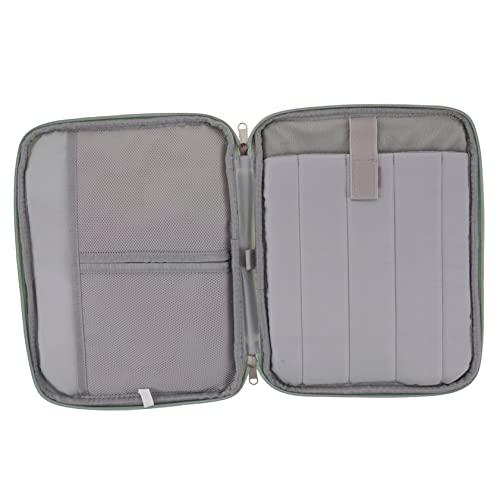 Funda de tablet 11 pulgadas acolchada contra daños bolsa de nylon con asa NUOBESTY