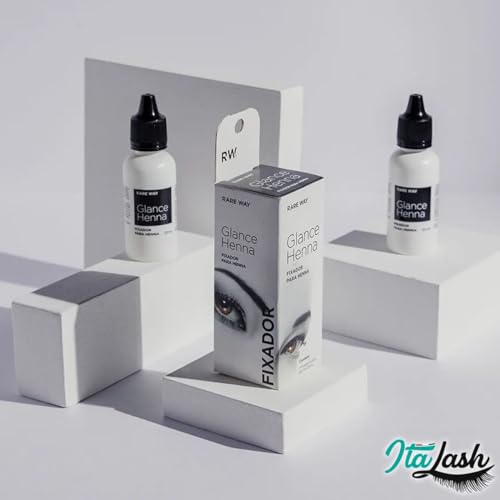 Fixador para Henna Glance 20ml Loção fixadora Rare Way