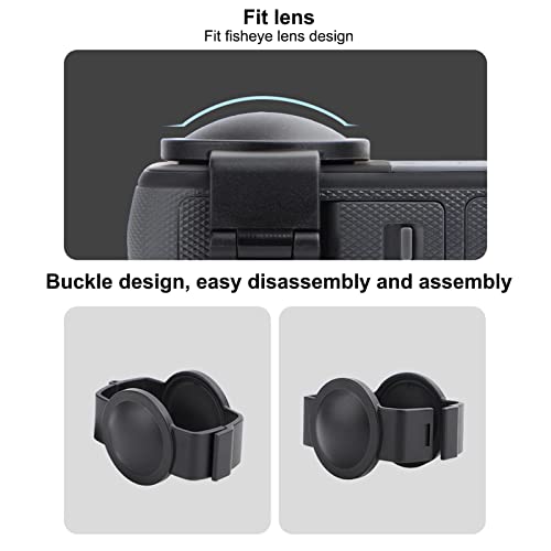 Dual Lens Guards, for Insta360 One X3, Sports Camera Lens Protector Cover, Buckle Design, Scratch Resistant Camera Accessories - Image 3