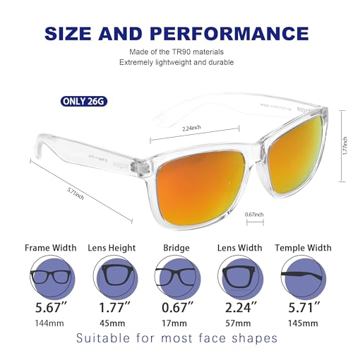 Image of Polarized Sunglasses for Women and Men, Fishing Driving Sun Glasses UV Glare Protection RFS8201