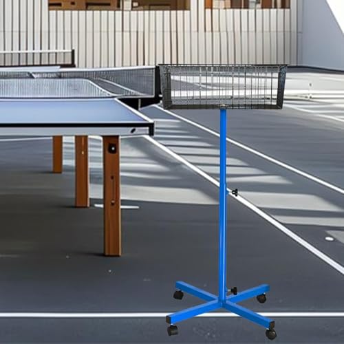Boîte de récupération de balles de badminton solution d'entraînement à hauteur réglable - 7