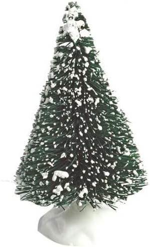 Culpitt Bristle Christmas Tree Cake Topper, Realistic Snow Tipped Fir Tree For Festive Cake or Table Decoration, 62mm - Pack of 3