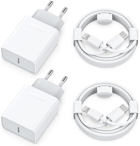 40W Dual-Port USB-C Schnellladegerät Set Mit 4 Kabeln - Für IPhone 16/15, IPad Pro