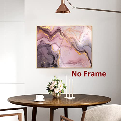 Black And Pink Abstract Wall Art Pink Abstract Poster Pink And Gold Painting Pink Gray Wall Art Pink Marble Poster Pink And Gold Abstract Painting Modern Abstract Artwork For Bedroom 16X24Inch Frameless #TOP2