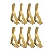 Produktbild SOONPAM Tischtuchklammern, Tischdeckenklammer Picknick tischclips Tischdecke im Freien Edelstahl Tischdeckenhalter für Picknicks Abschluss Party Hochzeit 8Pack