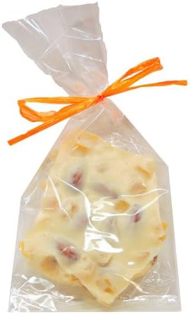 Sicilian Bark: Belgian White Chocolate with Roasted Almonds and Candied Orange - 1/2lb