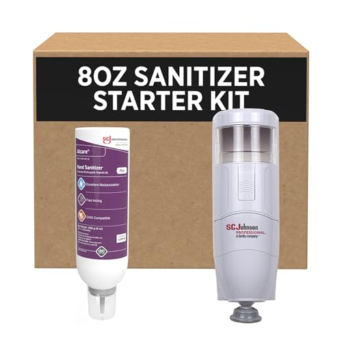 SC Johnson Alcare Plus Hand Sanitizer & Scrub Starter Kit