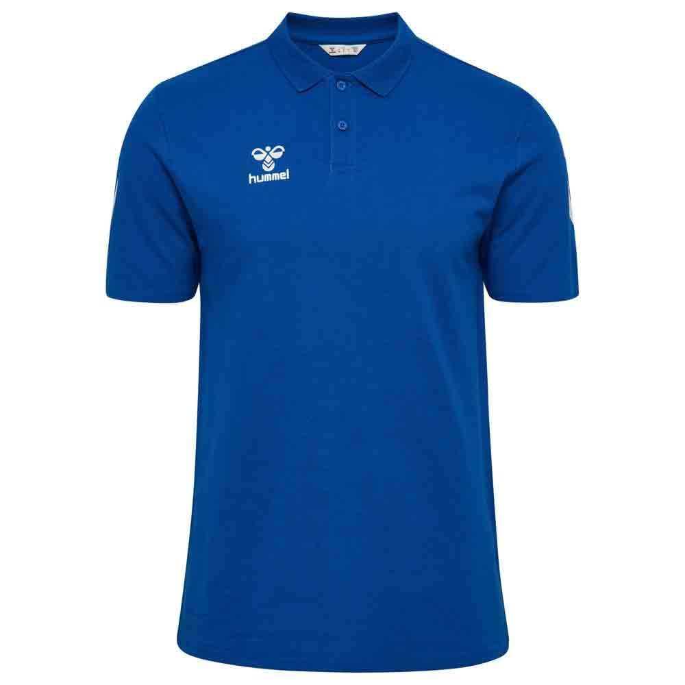 hummel hmlGO 2.0 Chevron Polo Shirt, Real Blue, 3XL
