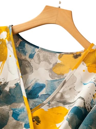 Litzo Dresses For Women || Western Dresses For Women (L-41-M) Yellow