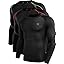 5030 Black/Red Stripe/Green Stripe,3 Pack