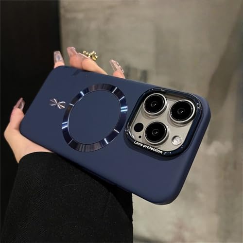 iPhone 16 15 12 13 14 Pro Max Plus ���C�����X�[�d�ی�J�o�[�p�����}�b�g�n�[�h�o���p�[�}�O�l�b�g�P�[�X�A�l�C�r�[�u���[�AiPhone 13�p