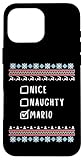Mario Nice Naughty Christmas Name Funny