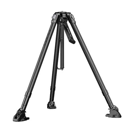 SMALLRIG x Potato Jet Tribex Trépied Hydraulique en Fibre de Carbone, Extensible Rapidement, pour Photographie en Contre-Plongée jusqu'à 15 cm, Hauteur Max.155 cm, Poids 2,5 kg, Charge Max.25 kg -5756