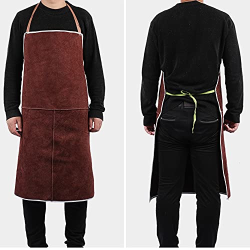 Tablier à outils d'atelier,tablier de soudage,tabliers de travail pour hommes pour atelier - Tablier de menuisier pour hommes pour le travail du bois , pour ingénieurs charpentier bricoleurs jardin Cover