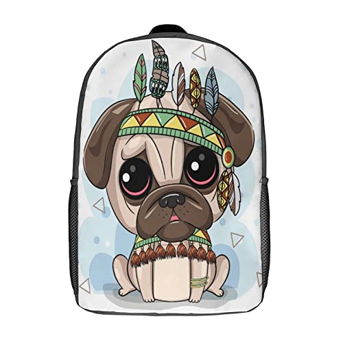 Mochila escolar infantil con estampado animal 3D para viaje y uso casual