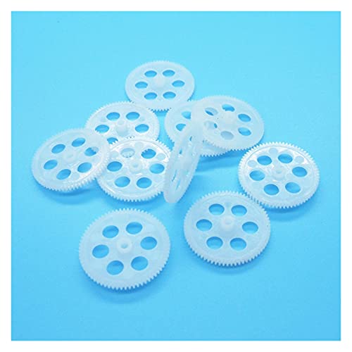 MKSIWSA Industry 10pcs 702A Gear 0.3M 2MM Tight for Remote-Control Car Robot Aircraft Parts Technology Pinions (Hole Diameter : 1.95mm, Number of Teeth : 70 Teeth)
