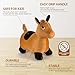 Willingfun Bouncy Horse for Kids, Plush Bouncy Pals, Ride on Toys for Toddlers, Bouncing Toy Hopper Toy, Toys and Gifts for Boys and Girls Aged 2, 3, 4, 5