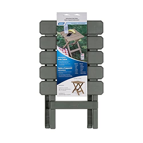 Camco Adirondack Quick-Folding Plastic Side Table, Sage, 2 Pack, 51880 - image 9