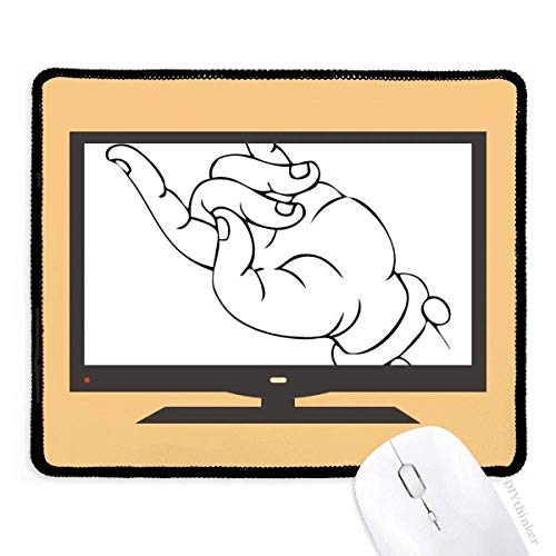 Mouse pad antideslizante que evita deslizamientos con patrón zen de budismo