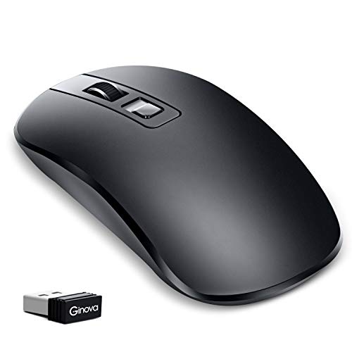 【2019最新版】 ワイヤレス マウス 静音 USB充電式 マウス 2.4GHz 省エネルギー 3段調節可能DPI 光学式 高精度 持ち運び便利 無線マウス 有線/無線両対応 Mac/PC/Laptop/Macbookなど多機種対応 オフィス/旅行/出張/に最適