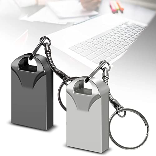 Mini 4Gb Usb Flash Drives Memory Sticks Thumb Drive With Otg & Type-C/Usb C Adaptor (Silver) #TOP4